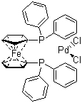 1,1'-二(二苯膦基)二茂鐵二氯化鈀(II)