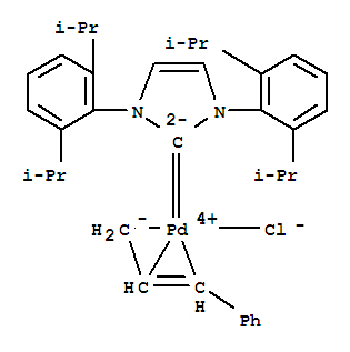 [1,3-雙(2,6-二異丙基苯基)咪唑-2-亞基][3-苯基丙烯基]氯化鈀